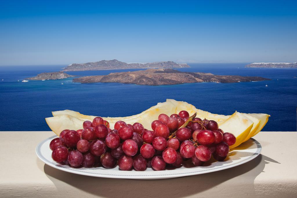 Santa Rinoula Suites Sea Sunset Views Adults Only Megalochori  Buitenkant foto