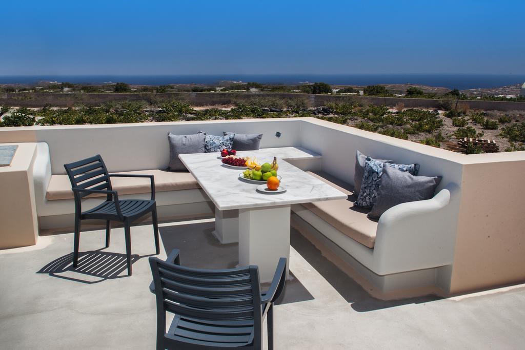 Santa Rinoula Suites Sea Sunset Views Adults Only Megalochori  Buitenkant foto