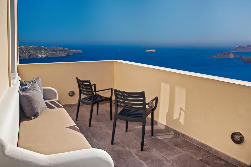 Santa Rinoula Suites Sea Sunset Views Adults Only Megalochori  Buitenkant foto